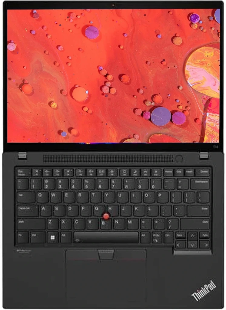 [T14] Lenovo Thinkpad T14 (Gen 3), ordinateur portable professionnel, 14" FHD (1920 x 1080), 12e processeur Core i7-1270P 3,5 GHz-4,8 GHz, 12 cœurs, 16 Go DDR4, 512 Go SSD, clavier rétroéclairé, webcam,