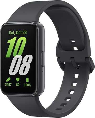 [SM-R390] Samsung Galaxy Fit3 - Montre connectée avec écran AMOLED de 40 mm, corps en aluminium, suivi complet de l’activité physique et de la santé, batterie jusqu’à 13 jours, charge rapide, 5 ATM