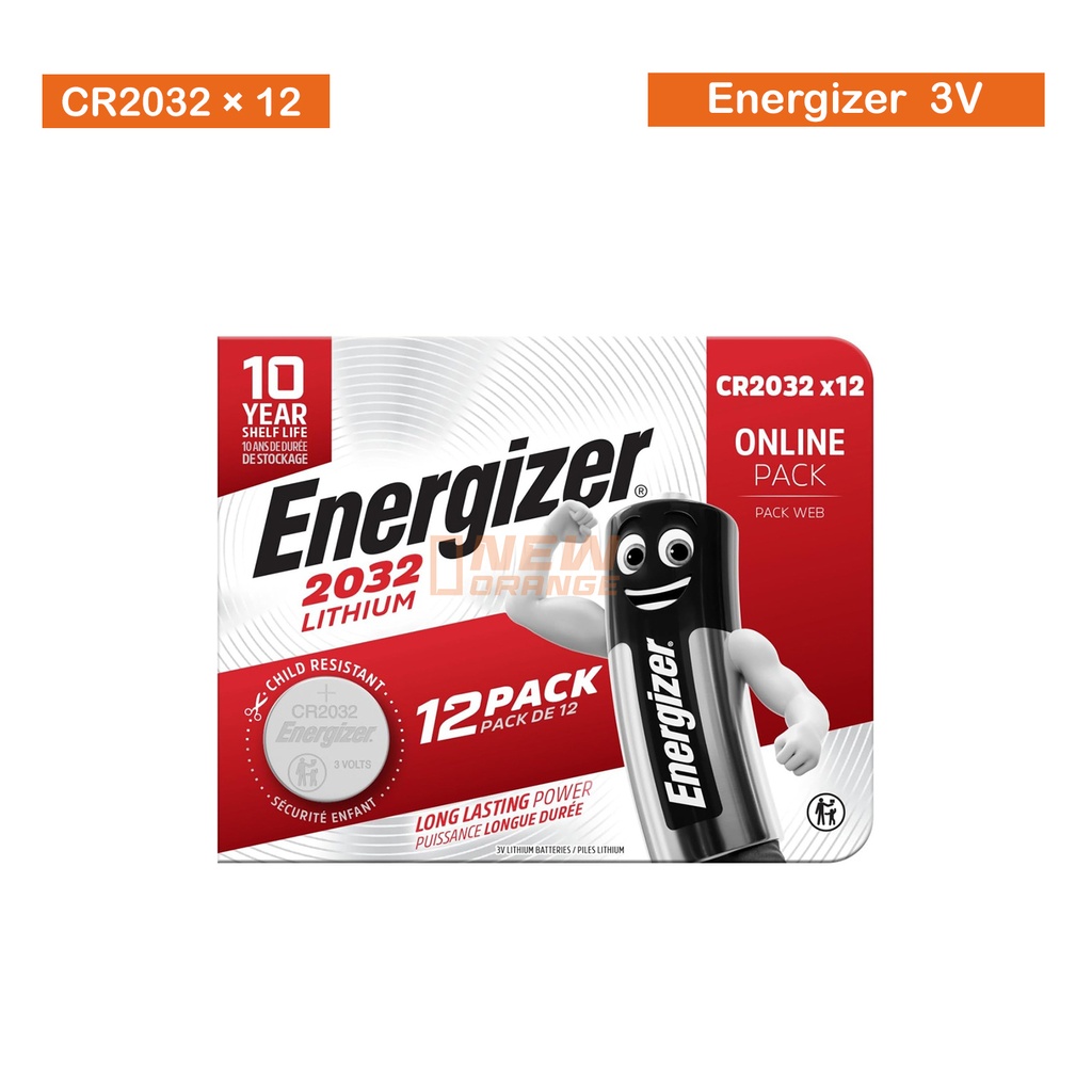 Energizer Lithium - CR 2032  3v Pile Bouton